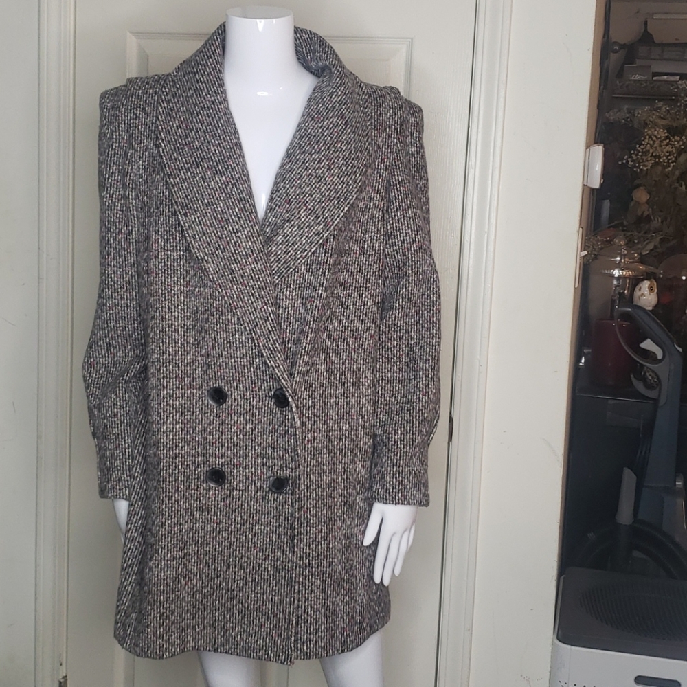 Karizma East Ltd Wool Peacoat Size 12 Vintage